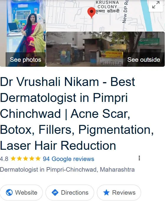 Google business profile image dr Vrushali Nikam dermatologist